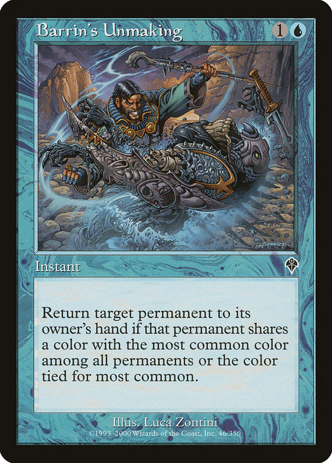 Barrin's Unmaking (46) [Invasion] | Odin's Place