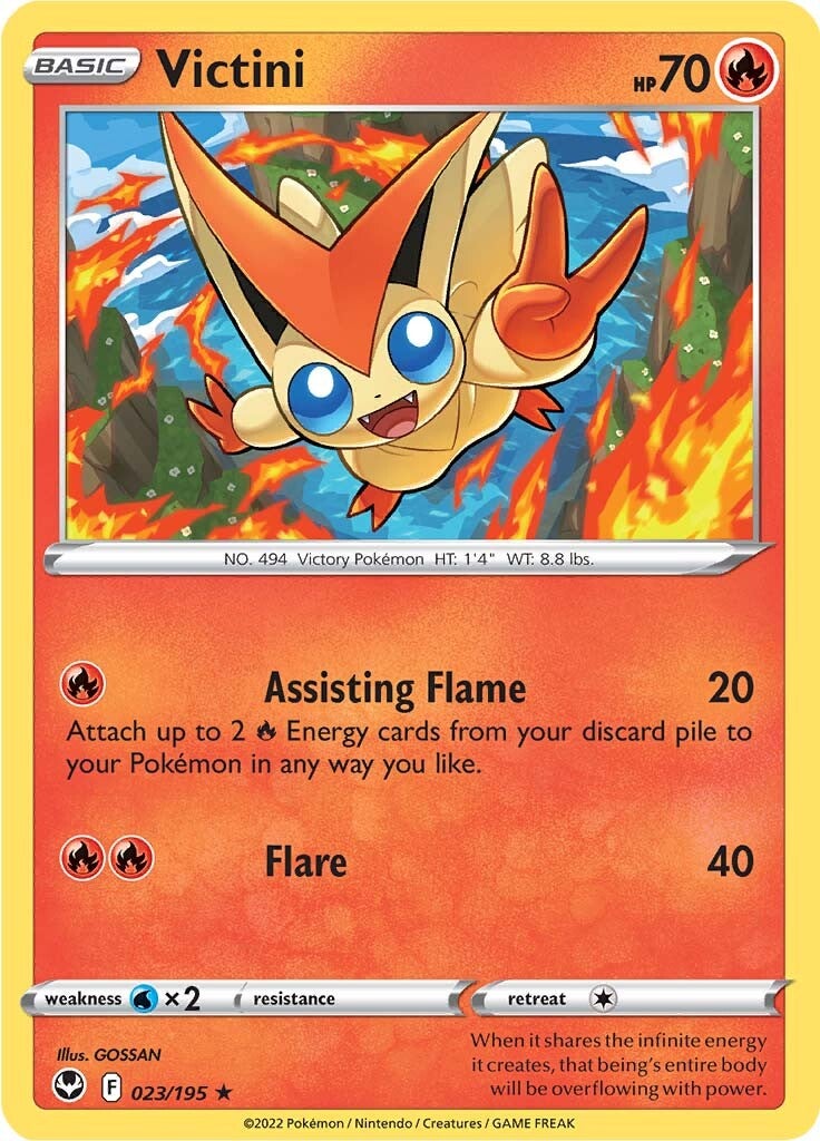 Victini (023/195) [Sword & Shield: Silver Tempest] | Odin's Place