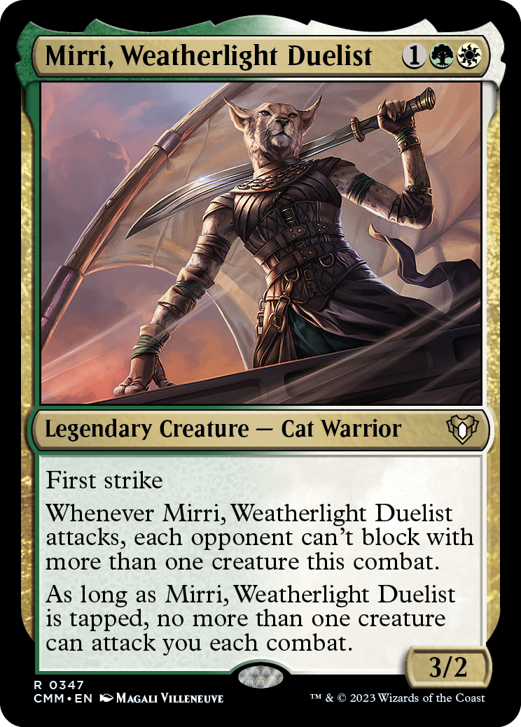Mirri, Weatherlight Duelist [Commander Masters] | Odin's Place