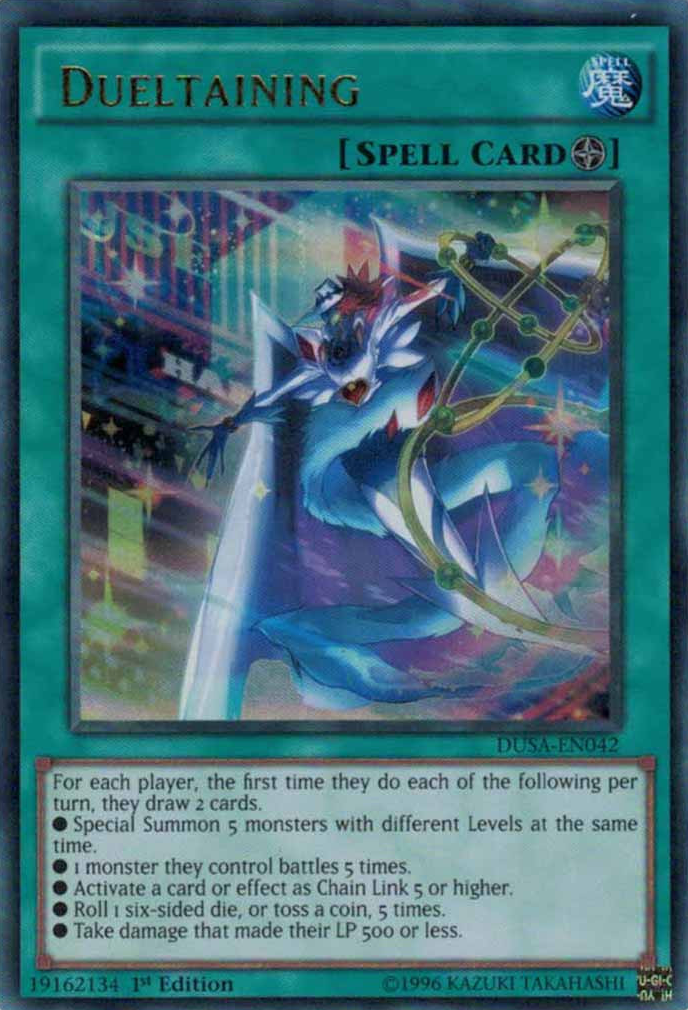 Dueltaining [DUSA-EN042] Ultra Rare | Odin's Place