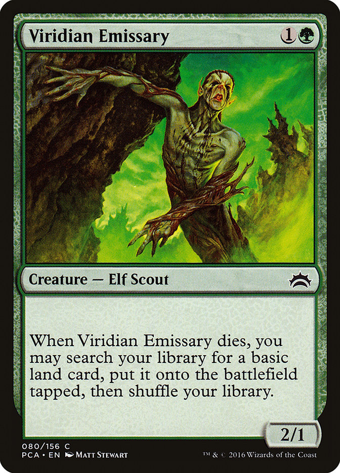 Viridian Emissary (80) [Planechase Anthology] | Odin's Place