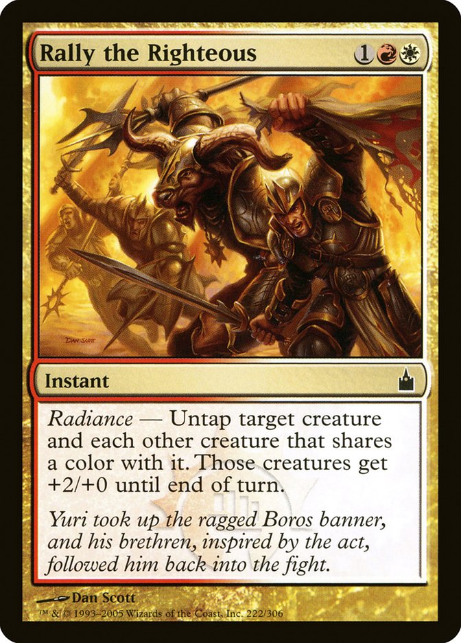 Rally the Righteous (222) [Ravnica: City of Guilds] | Odin's Place