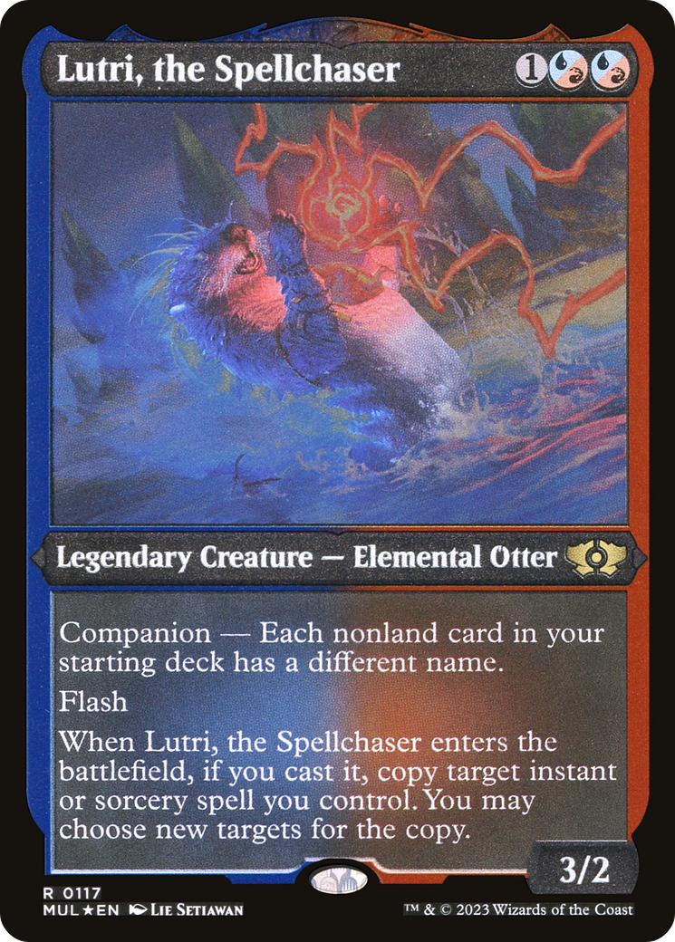 Lutri, the Spellchaser (Foil Etched) [Multiverse Legends] | Odin's Place