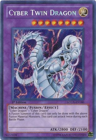 Cyber Twin Dragon [LCGX-EN180] Secret Rare | Odin's Place