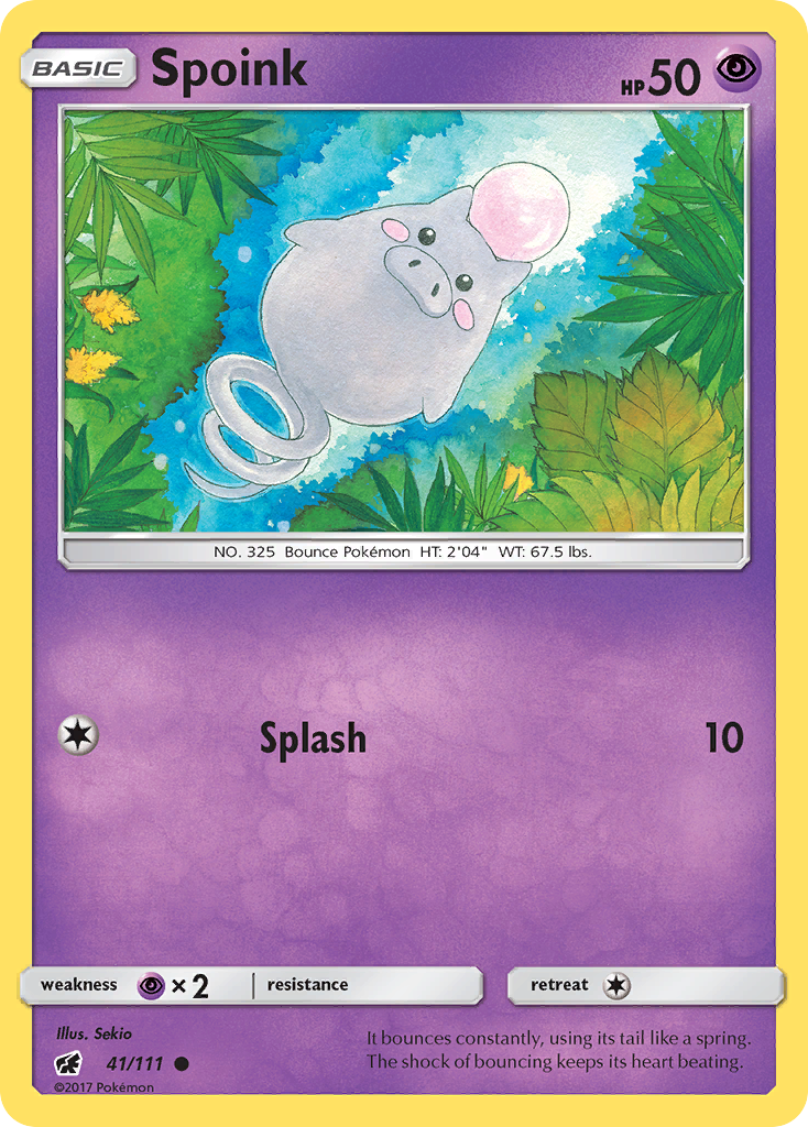 Spoink (41/111) [Sun & Moon: Crimson Invasion] | Odin's Place