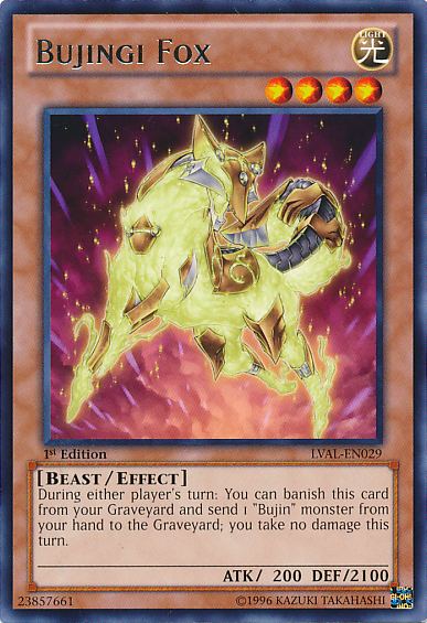 Bujingi Fox [LVAL-EN029] Rare | Odin's Place
