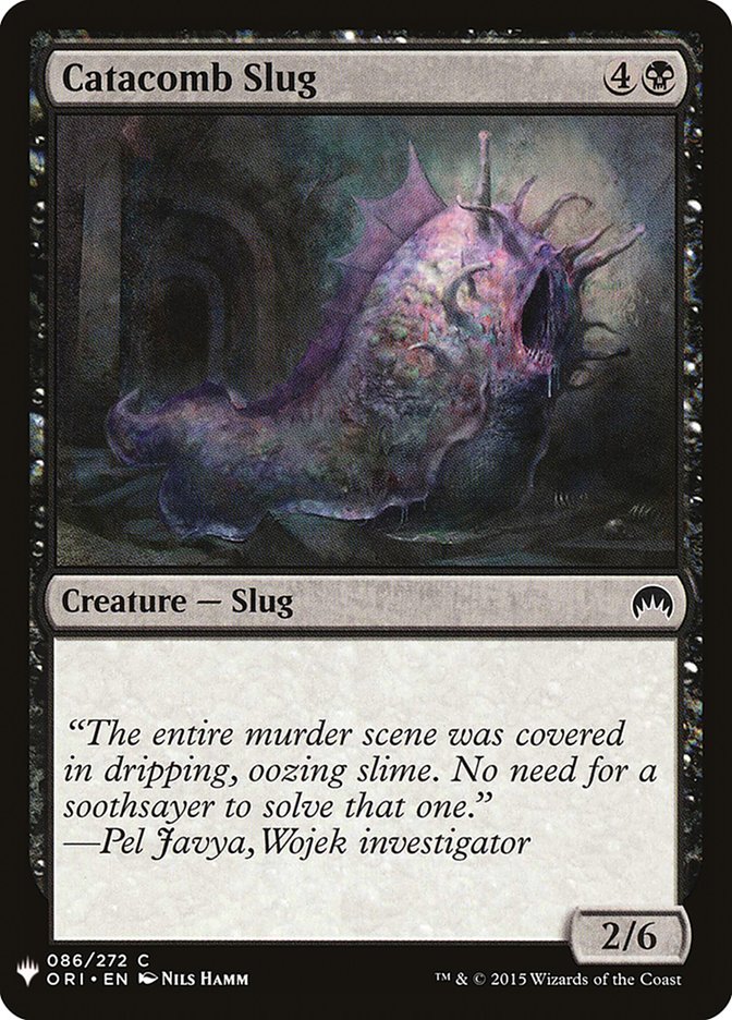 Catacomb Slug [Mystery Booster] | Odin's Place