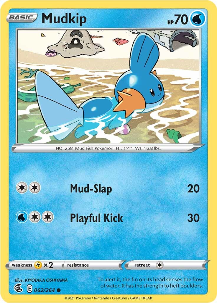 Mudkip (062/264) [Sword & Shield: Fusion Strike] | Odin's Place