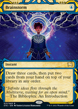 Brainstorm (Foil Etched) [Strixhaven: School of Mages Mystical Archive] | Odin's Place