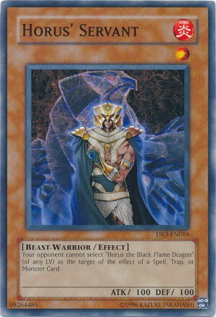 Horus' Servant [DR3-EN016] Common | Odin's Place