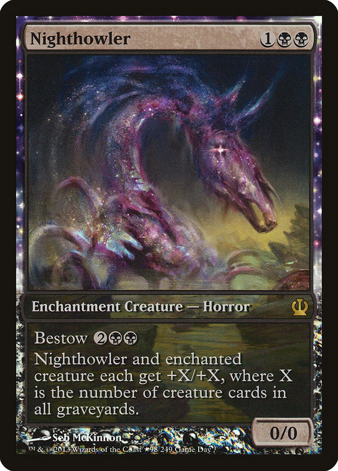 Nighthowler (98) (Game Day) (Extended Art) [Theros Promos] | Odin's Place