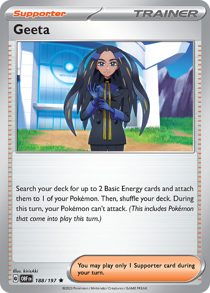 Geeta (188/197) [Scarlet & Violet: Obsidian Flames] | Odin's Place