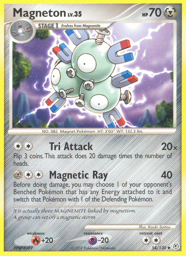 Magneton (54/130) [Diamond & Pearl: Base Set] | Odin's Place