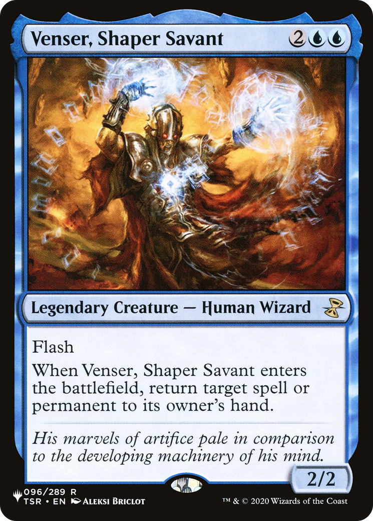 Venser, Shaper Savant [The List] | Odin's Place