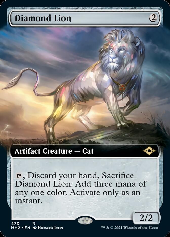 Diamond Lion (Extended Art) [Modern Horizons 2] | Odin's Place