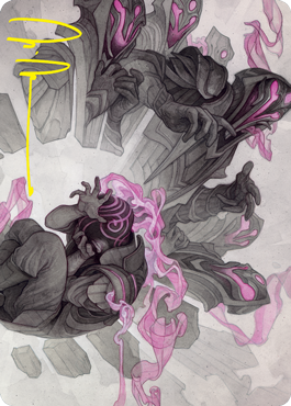 Rise of Extus Art Card (Gold-Stamped Signature) [Strixhaven: School of Mages Art Series] | Odin's Place