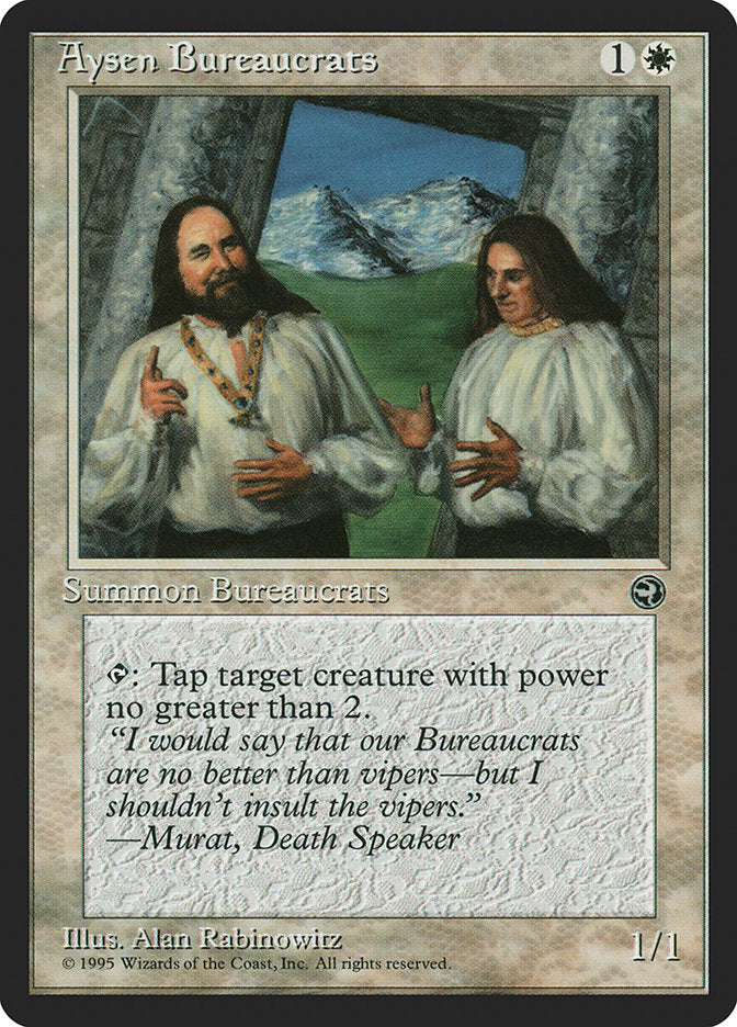 Aysen Bureaucrats (Murat Flavor Text) [Homelands] | Odin's Place