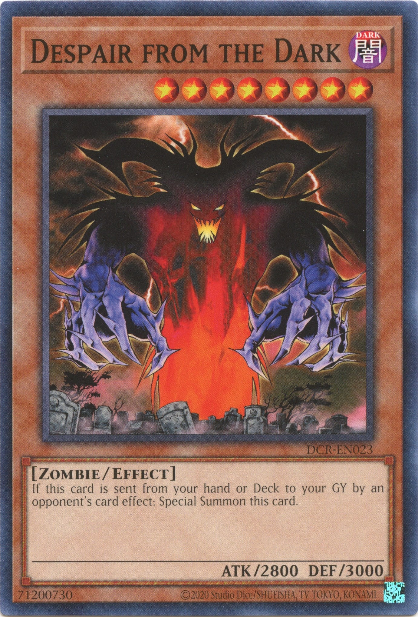 Despair from the Dark (25th Anniversary) [DCR-EN023] Common | Odin's Place