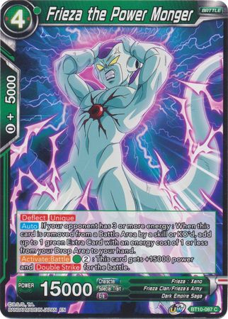Frieza the Power Monger (BT10-087) [Rise of the Unison Warrior] | Odin's Place