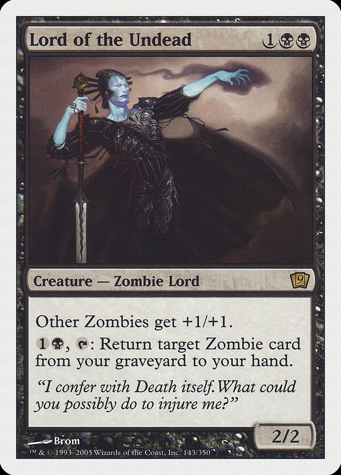 Lord of the Undead (143) [Ninth Edition] | Odin's Place