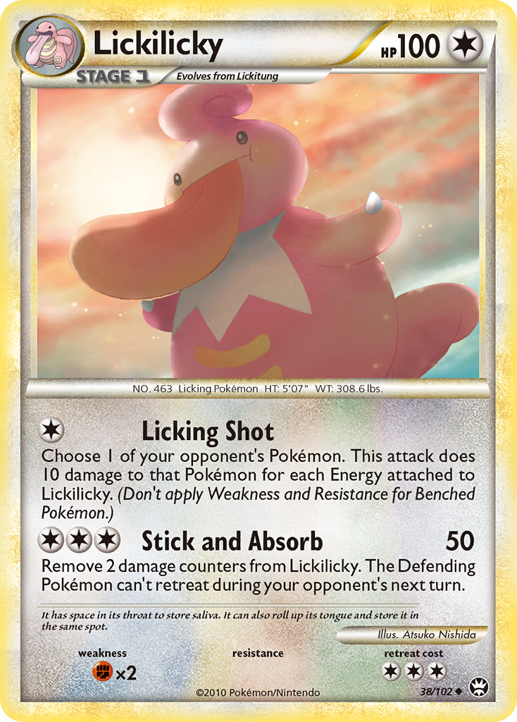 Lickilicky (38/102) [HeartGold & SoulSilver: Triumphant] | Odin's Place
