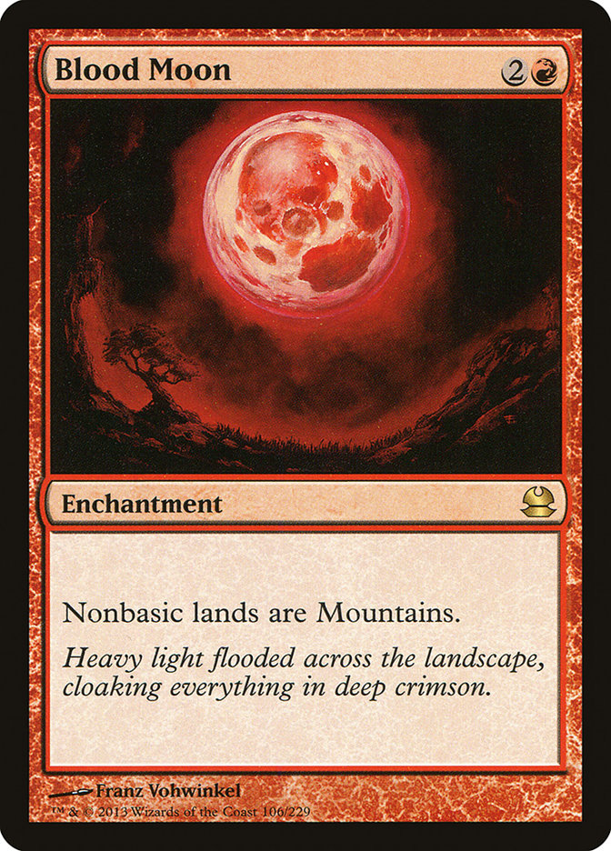 Blood Moon (106) [Modern Masters] | Odin's Place