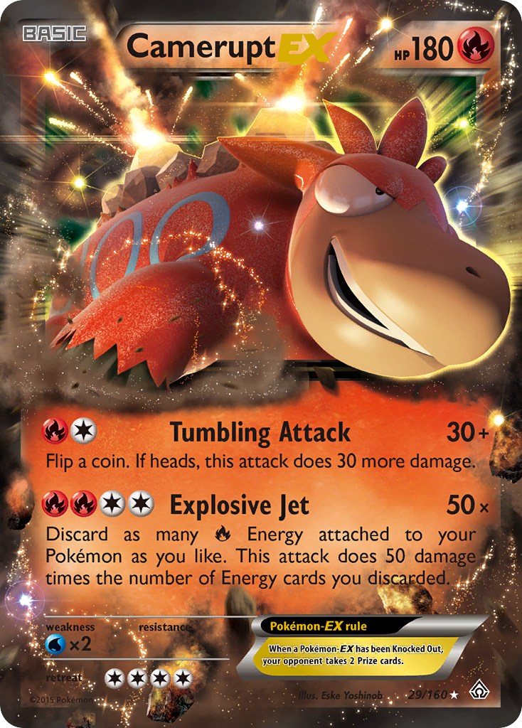 Camerupt EX (29/160) [XY: Primal Clash] | Odin's Place