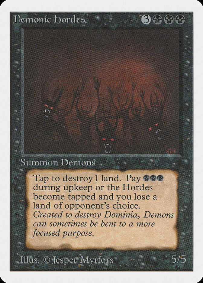 Demonic Hordes (104) [Unlimited Edition] | Odin's Place