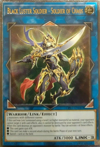 Black Luster Soldier - Soldier of Chaos [OP17-EN003] Ultimate Rare | Odin's Place