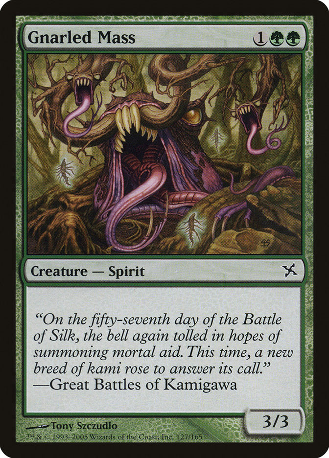Gnarled Mass (127) [Betrayers of Kamigawa] | Odin's Place