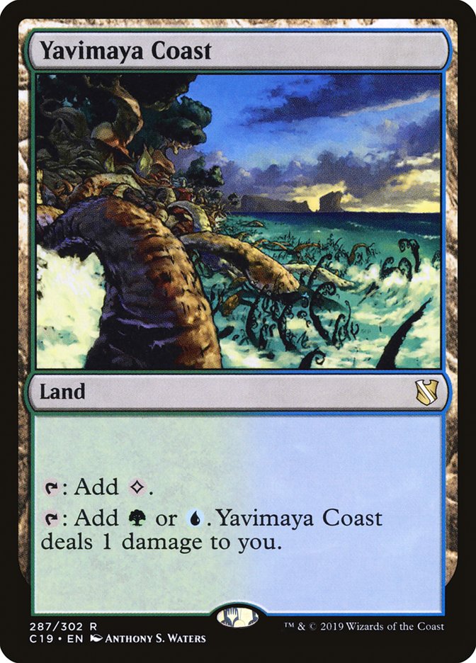 Yavimaya Coast [Commander 2019] | Odin's Place