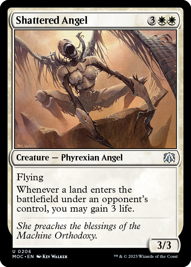 Shattered Angel [March of the Machine Commander] | Odin's Place