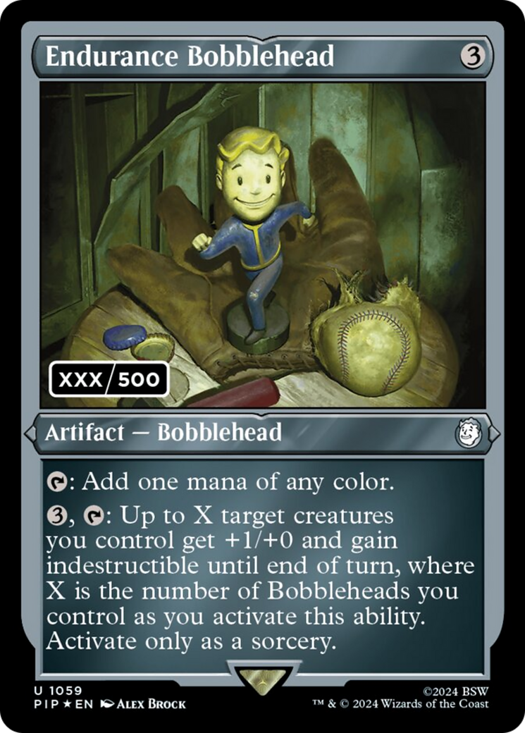 Endurance Bobblehead (Serialized) [Fallout] | Odin's Place