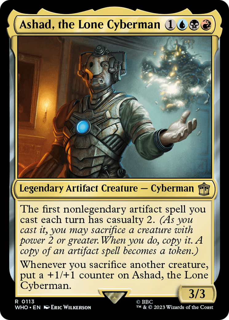 Ashad, the Lone Cyberman [Doctor Who] | Odin's Place