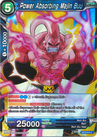 Power Absorbing Majin Buu (BT3-049) [Cross Worlds] | Odin's Place