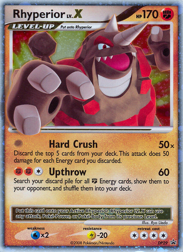 Rhyperior LV.X (DP29) [Diamond & Pearl: Black Star Promos] | Odin's Place