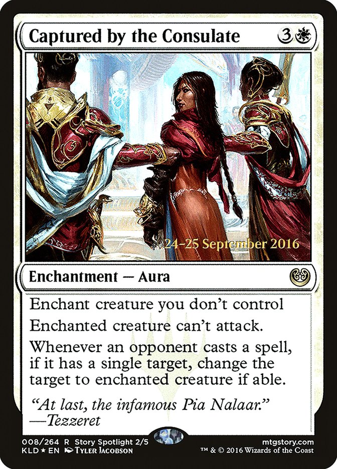 Captured by the Consulate (8) [Kaladesh Prerelease Promos] | Odin's Place
