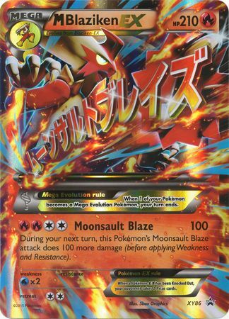M Blaziken EX (XY86) (Jumbo Card) [XY: Black Star Promos] | Odin's Place