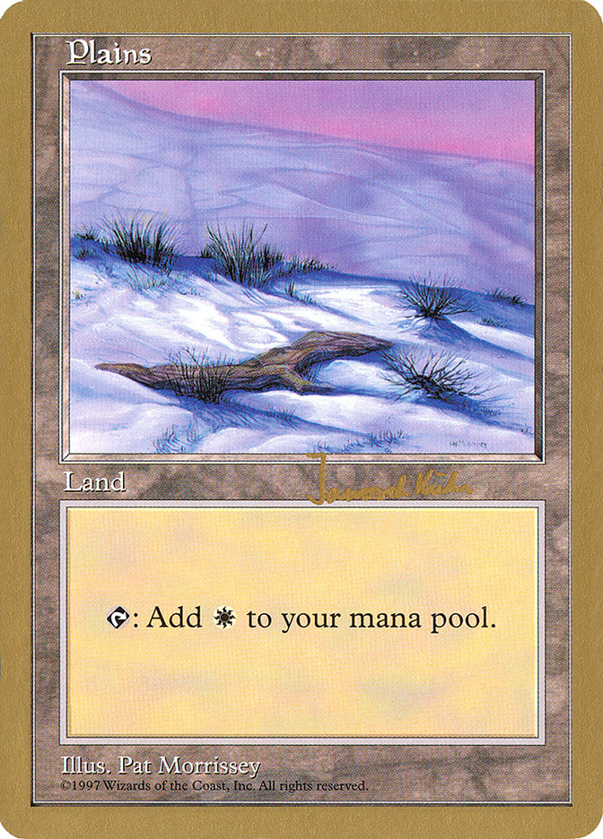 Plains (jk430) (Janosch Kuhn) [World Championship Decks 1997] | Odin's Place