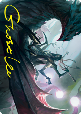 Specter of the Fens Art Card (Gold-Stamped Signature) [Strixhaven: School of Mages Art Series] | Odin's Place