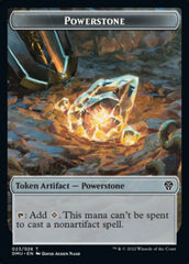 Soldier // Powerstone Double-Sided Token [Dominaria United Tokens] | Odin's Place