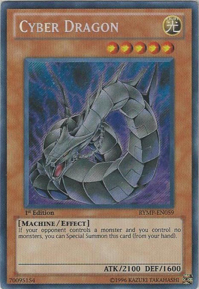 Cyber Dragon [RYMP-EN059] Secret Rare | Odin's Place