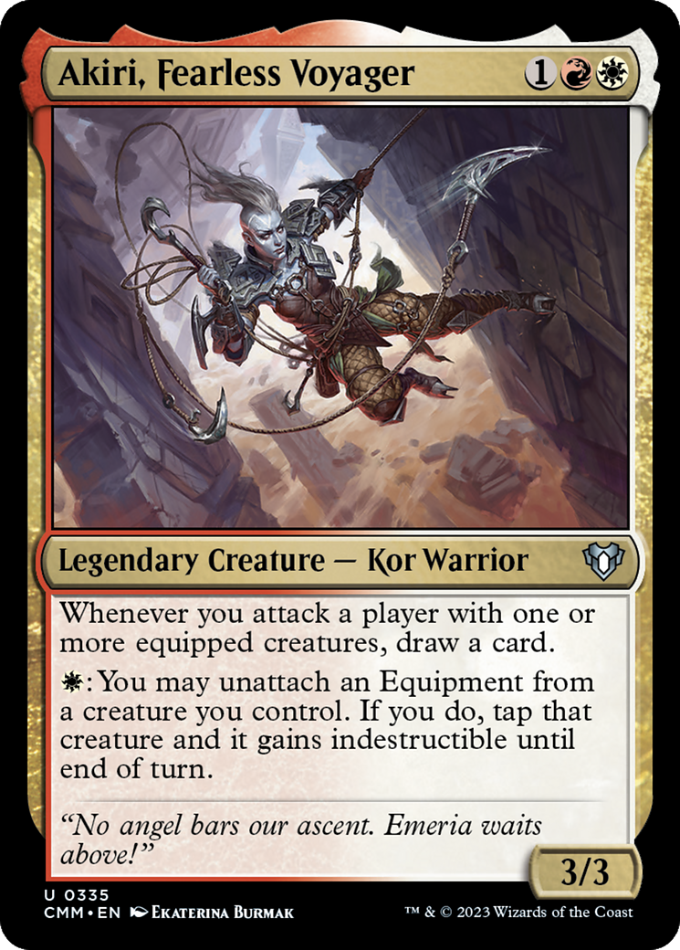 Akiri, Fearless Voyager [Commander Masters] | Odin's Place