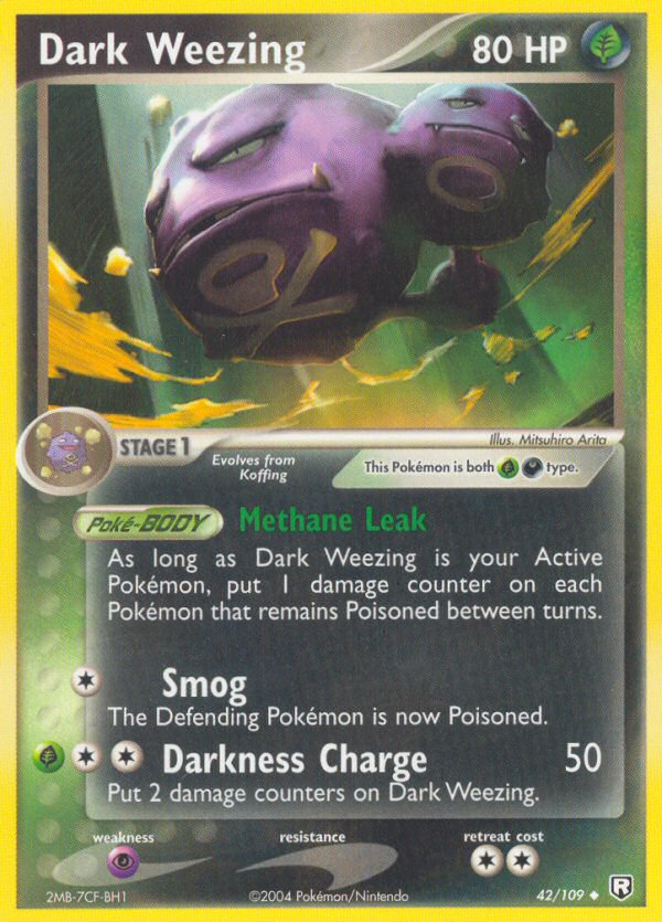 Dark Weezing (42/109) [EX: Team Rocket Returns] | Odin's Place