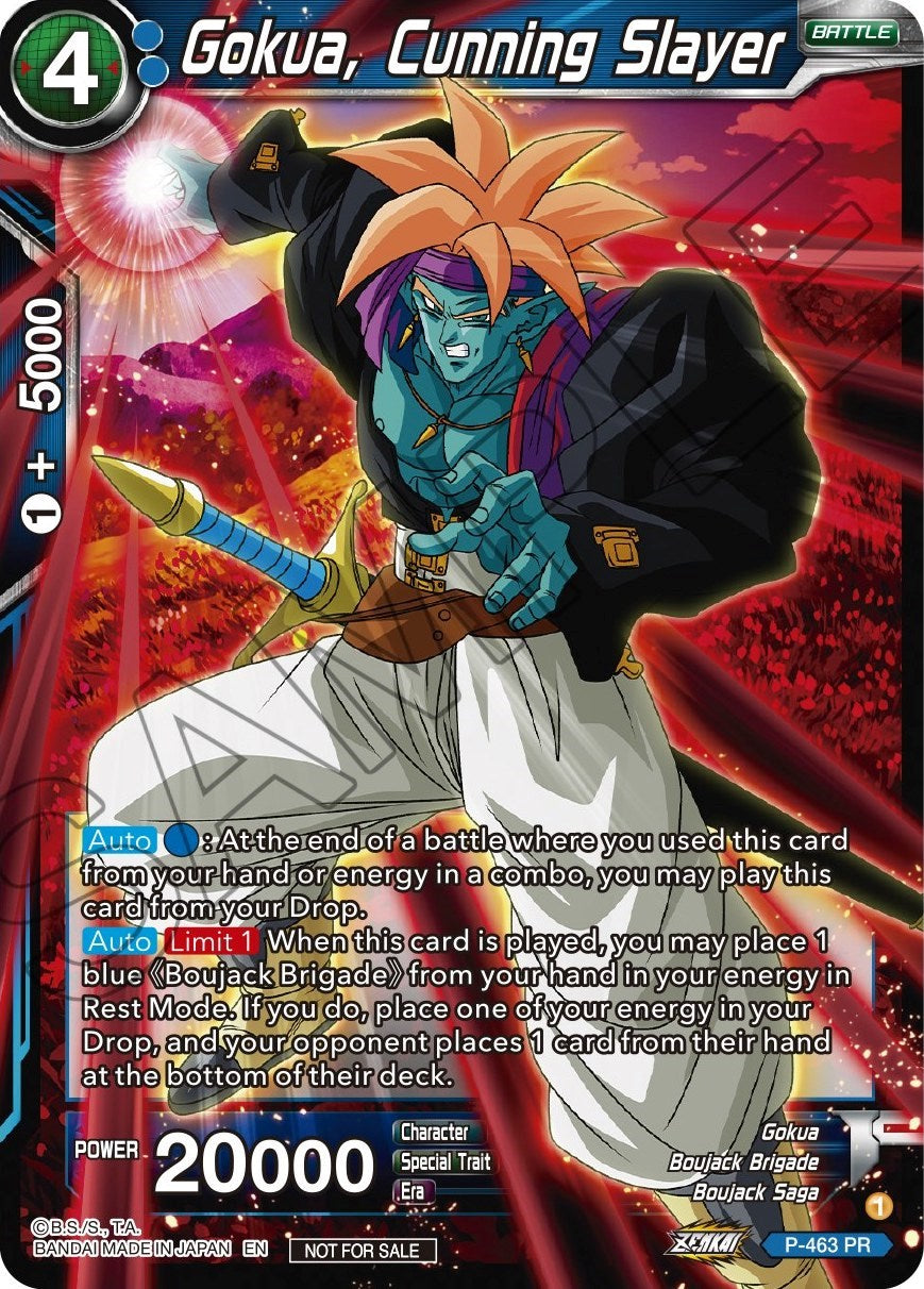 Gokua, Cunning Slayer (Z03 Dash Pack) (P-463) [Promotion Cards] | Odin's Place