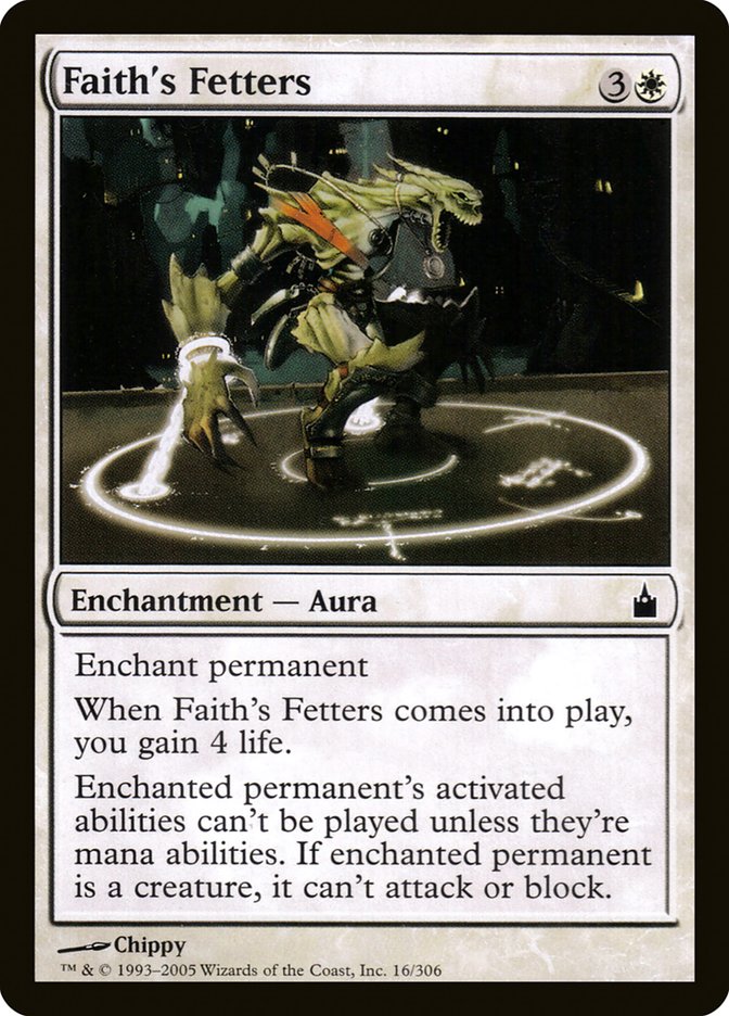 Faith's Fetters (16) [Ravnica: City of Guilds] | Odin's Place