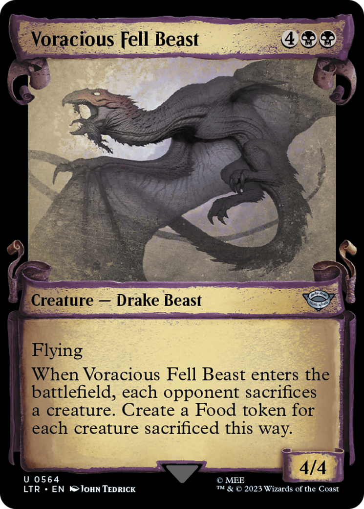 Voracious Fell Beast [The Lord of the Rings: Tales of Middle-Earth Showcase Scrolls] | Odin's Place