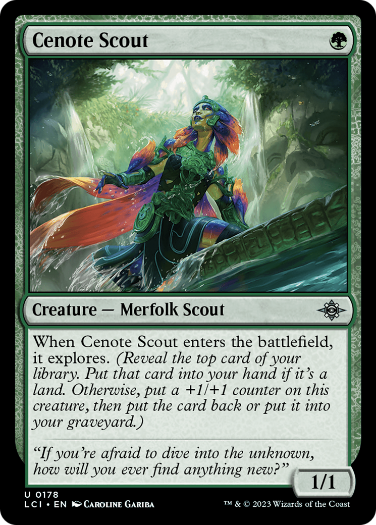 Cenote Scout [The Lost Caverns of Ixalan] | Odin's Place