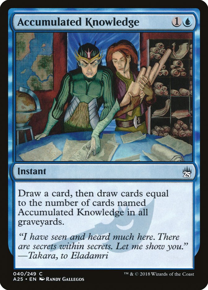 Accumulated Knowledge (40) [Masters 25] | Odin's Place