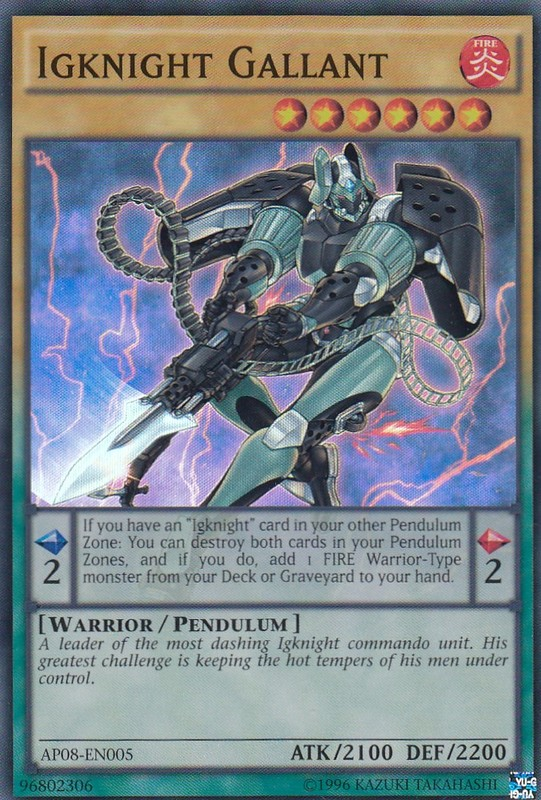 Igknight Gallant [AP08-EN005] Super Rare | Odin's Place